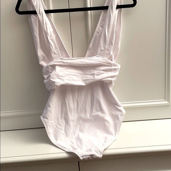 ASOS Swimsuit, White, One Piece, Sexy - Picture 2 of 6